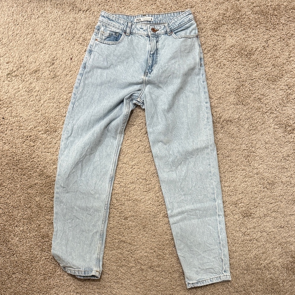 Zara mom jeans